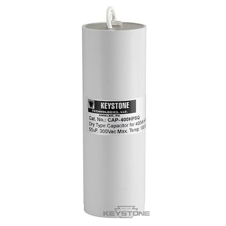 Keystone 400 Watt High Pressure Sodium Dry Film Capacitor, CAP-400HPS CAP-400HPS